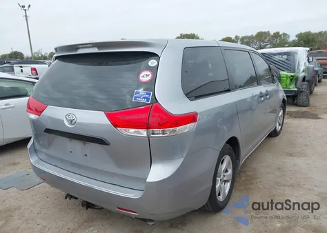 2013 Toyota Sienna L V6 7 Passenger из США, поврежденный, VIN 5TDZK3DC1DS402815
